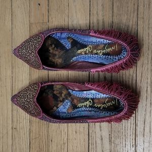 Irregular Choice Pink Flats